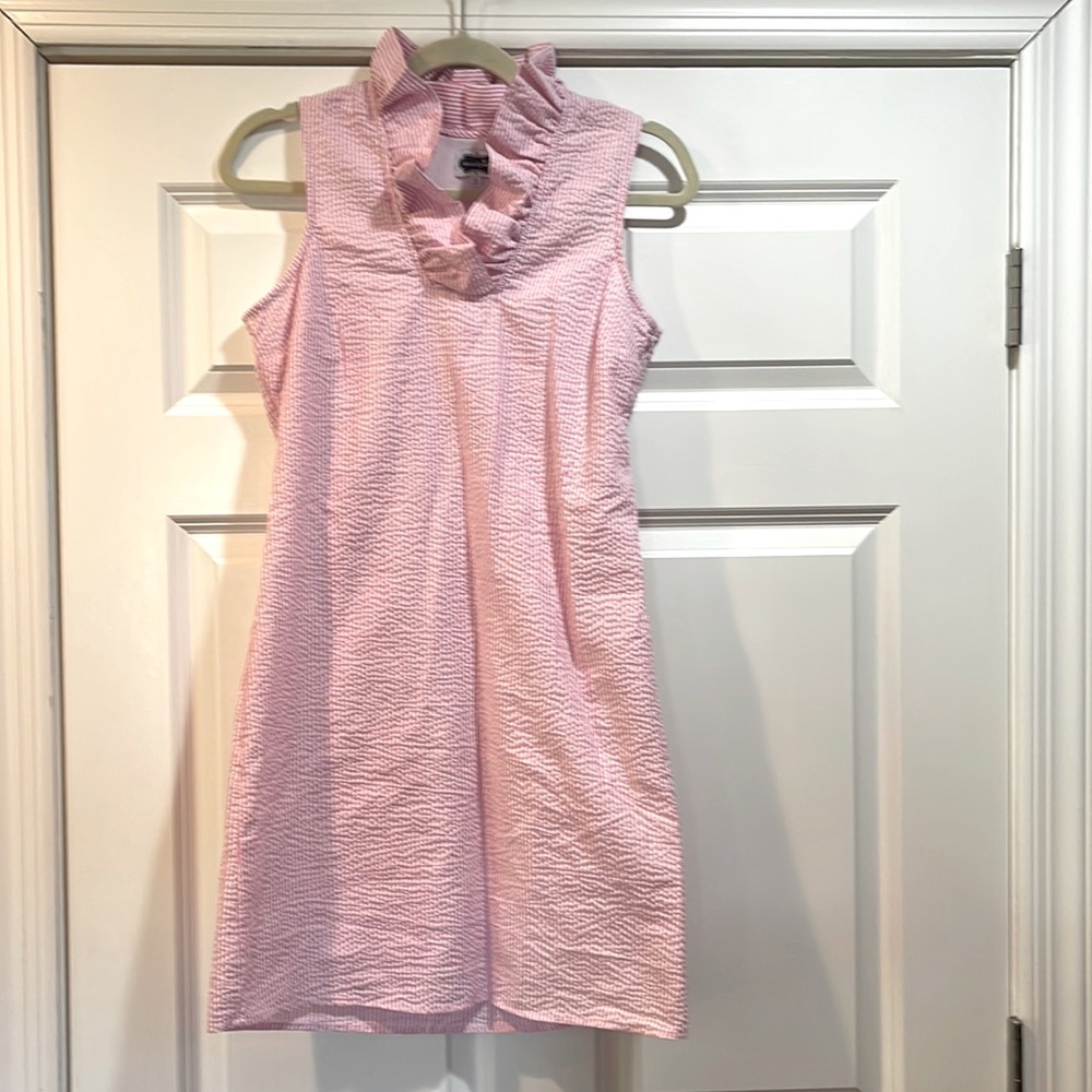 Pink Gingham MudPie Dress